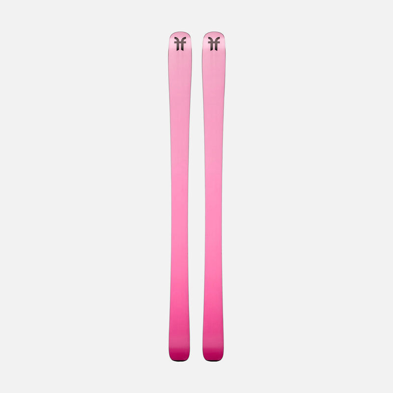 Bases of pink Faction Dancer 1 piste ski   2026