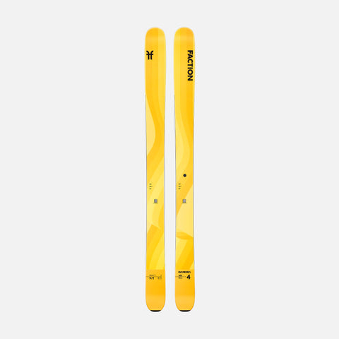 Faction Dancer 4 yellow | 2026 Freeride Ski – Faction Skis