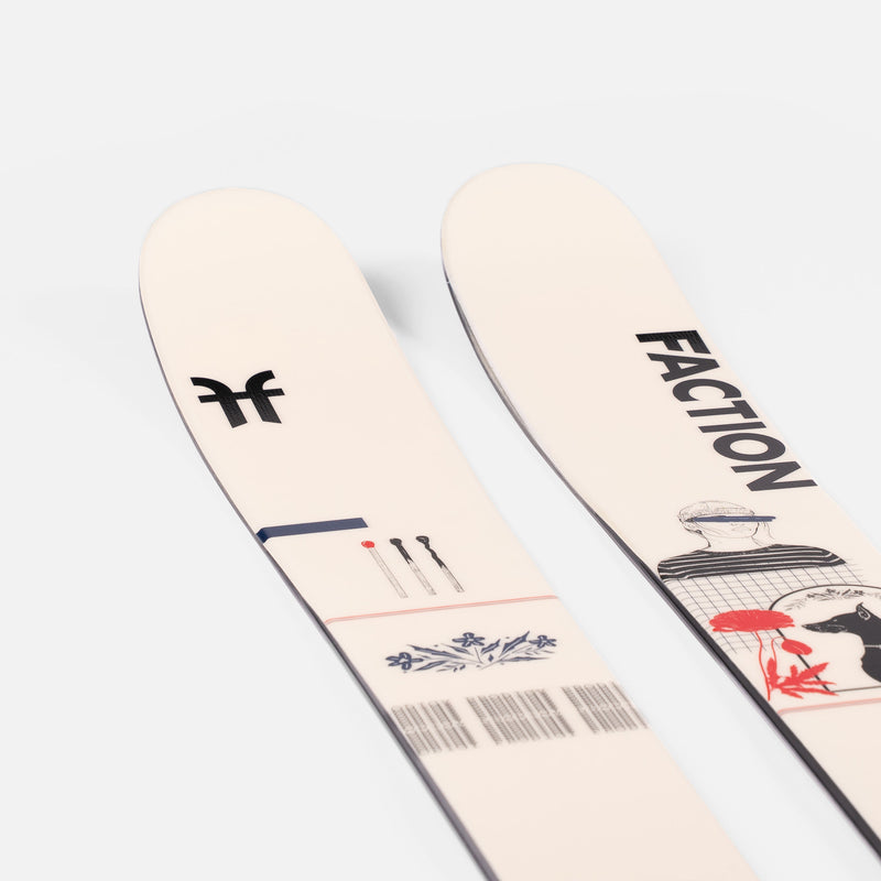 Faction Prodigy 3 Capsule freestyle and all-mountain ski studio close up shot 2026