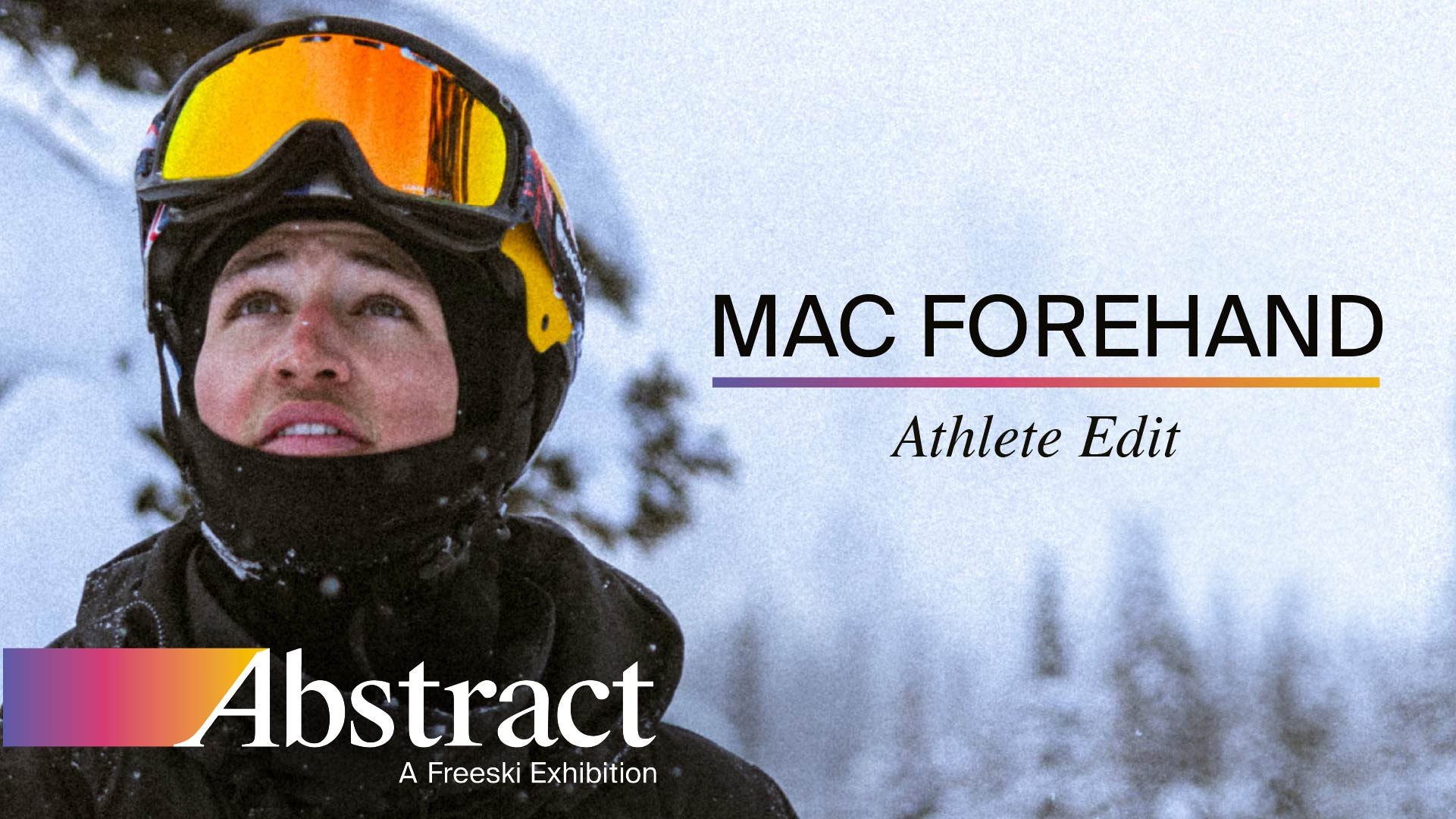 Abstract | Mac Forehand: Athlete Edit