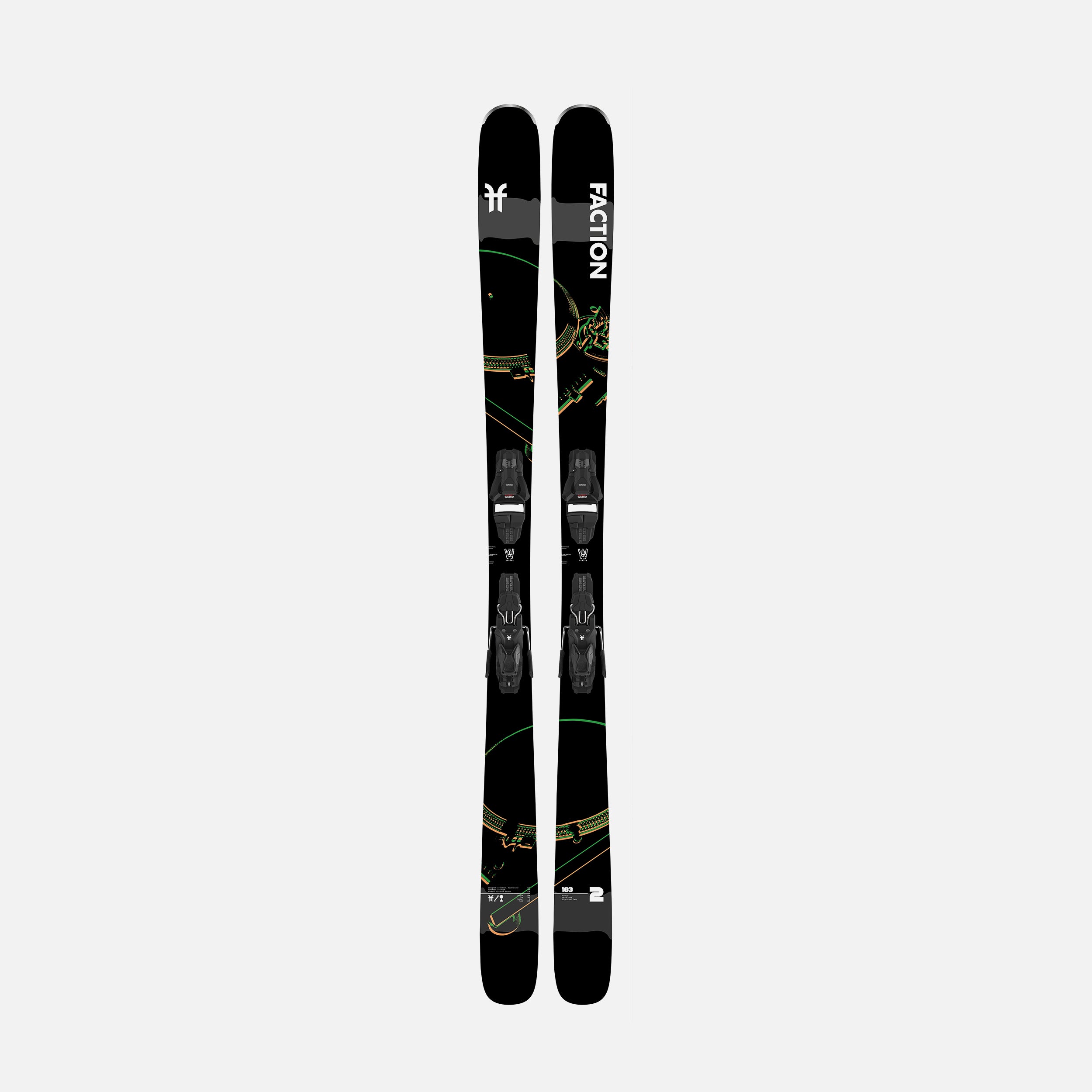 Pre-Mounted Ski | 2024 Faction Skis
