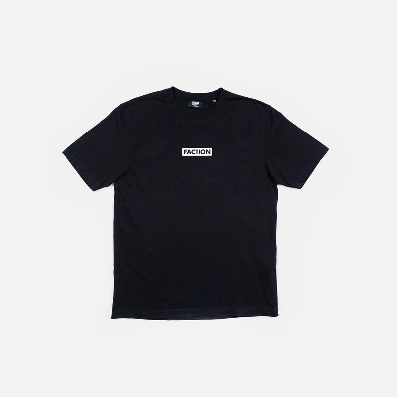 Faction skis Alex Hall black t-shirt front