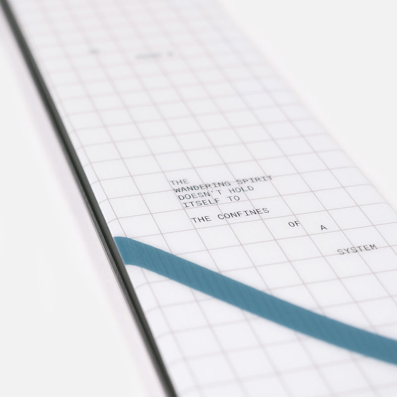 Faction Agent 1 white touring ski close up shot 2026