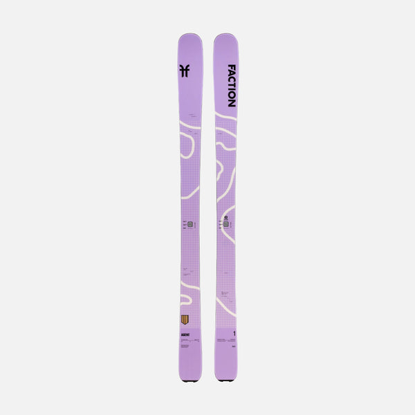 FACTION Agent スキー板 紫 164cm Faction-Skis-2526-Agent-1-X-