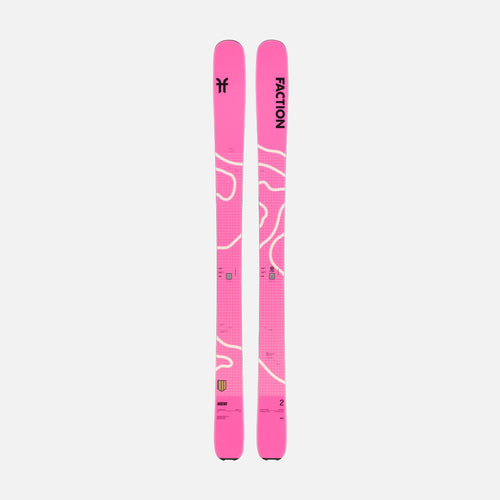 Faction Agent 2 blue free touring ski topsheet 2026