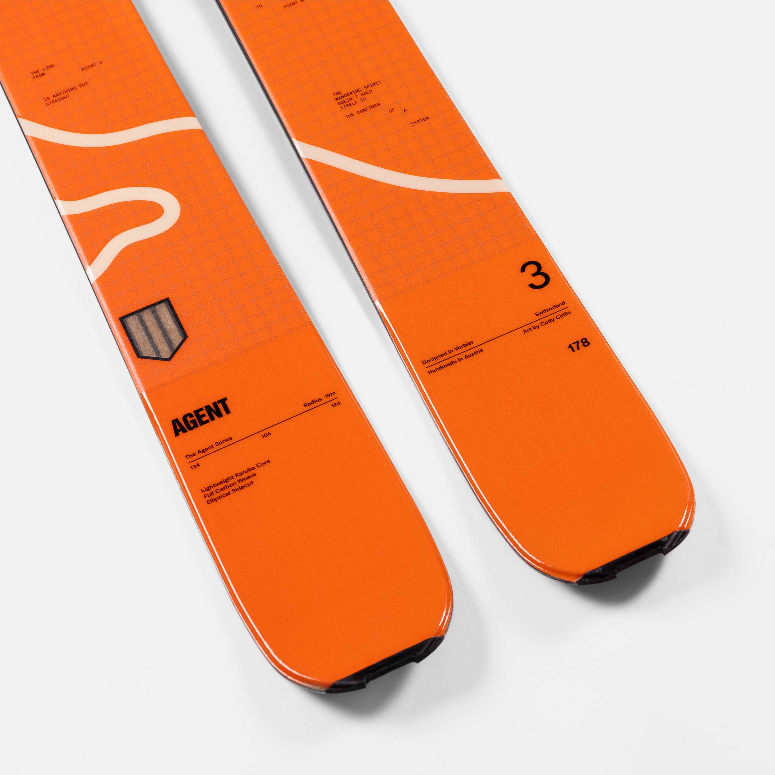 Faction Agent 3 | 2026 Freeride Ski – Faction Skis