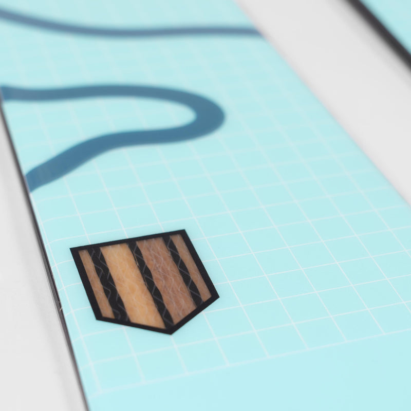 Faction Agent 3 blue free touring ski close up shot 2026