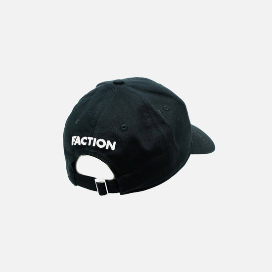 Faction skis black Junior dad hat back