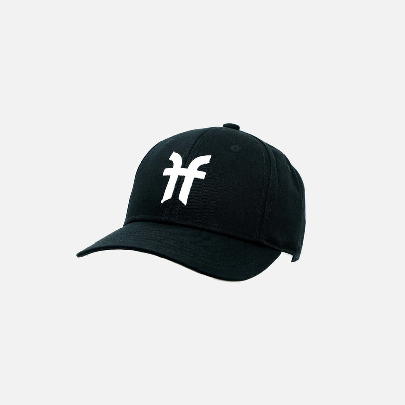 Faction skis black Junior dad hat front