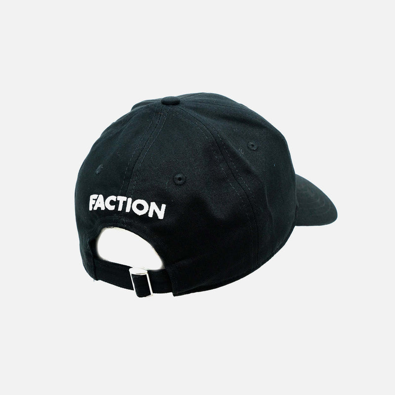 Faction skis black dad hat back