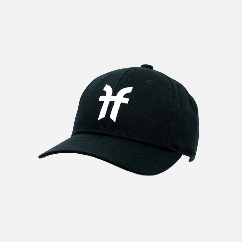 Faction skis black dad hat front