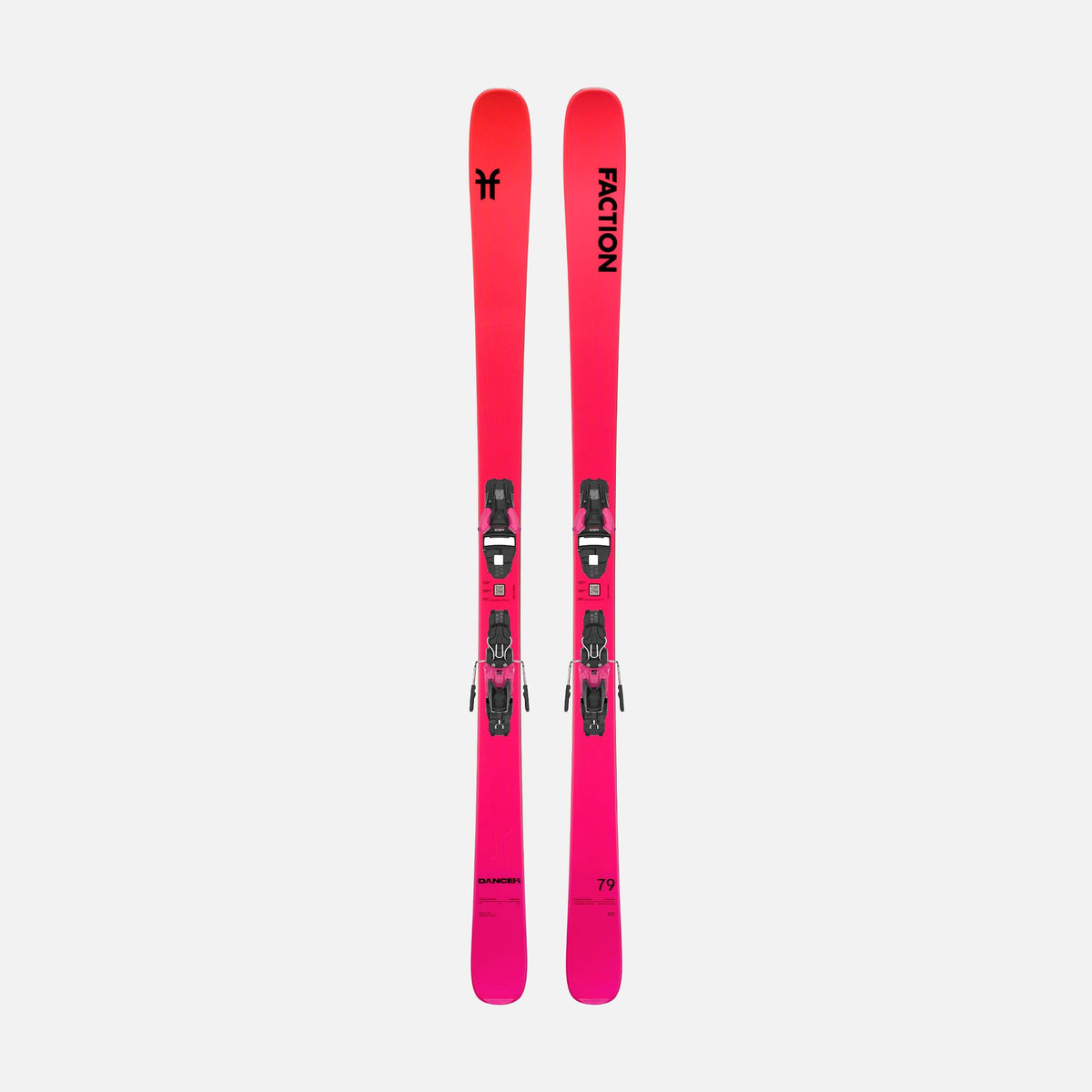 Faction Skis Pink Dancer 79 System piste ski topsheet
