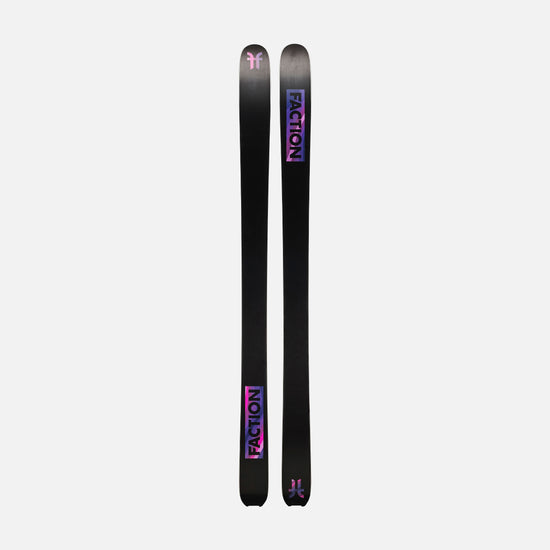 Bases of Black and purple Faction La Machine 2 touring ski  2026