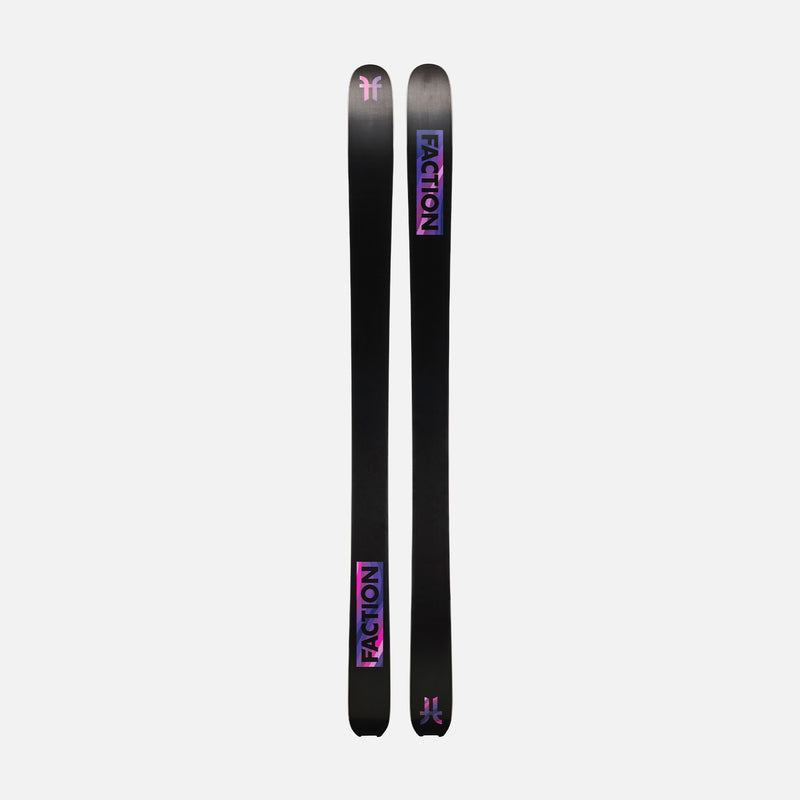Bases of Black and purple Faction La Machine 2 touring ski  2026