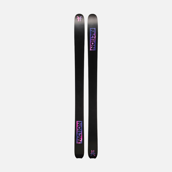 Bases of Black and purple Faction La Machine 3 touring ski  2026