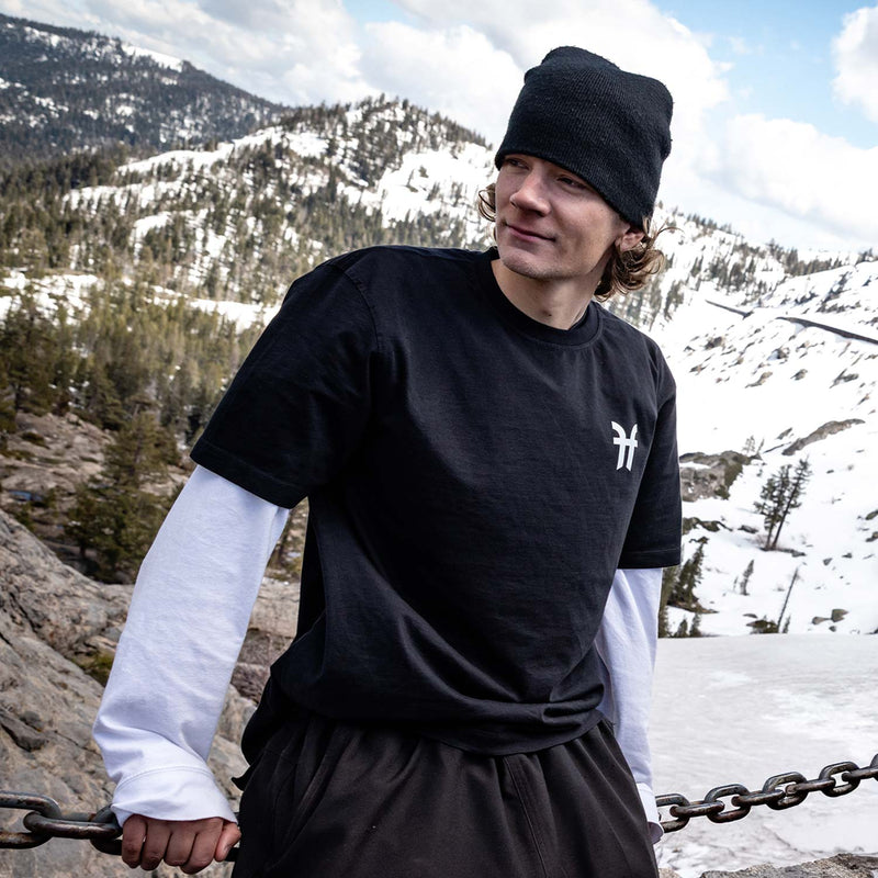 ロゴTシャツ ブラック