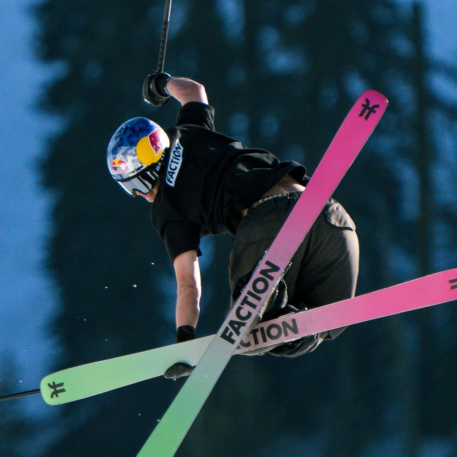 Logo Tee Black | Faction Skis