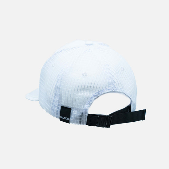Faction skis white outcast lightweight hat back
