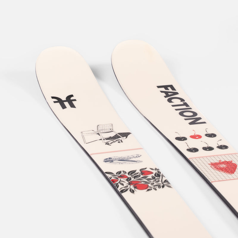 Faction Prodigy 1 Capsule freestyle and all-mountain ski studio close up shot 2026