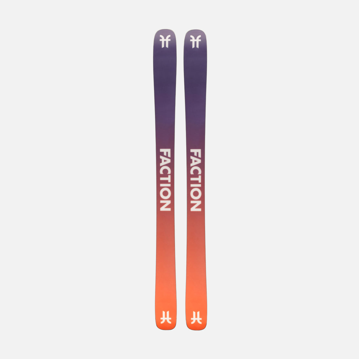 Base of white Faction Prodigy 2 Capsule freestyle and all-mountain ski 2026