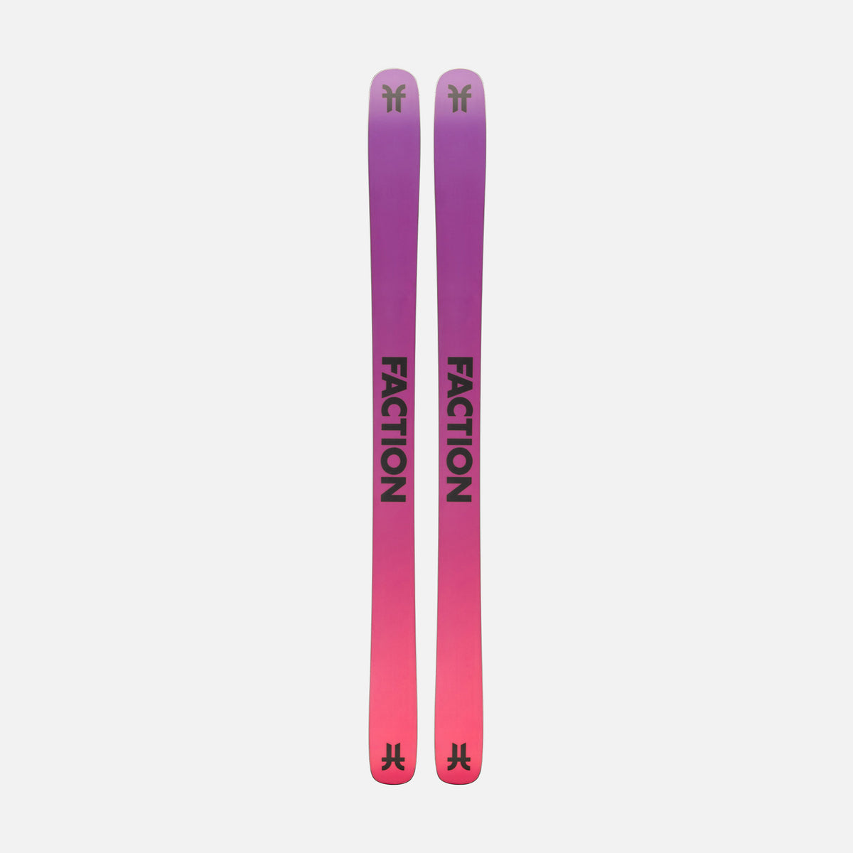 Freeski and all-mountain black and purple Faction Prodigy 3 ski base 2026