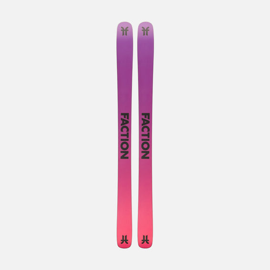 Freeski and all-mountain black and purple Faction Prodigy 3 ski base 2026
