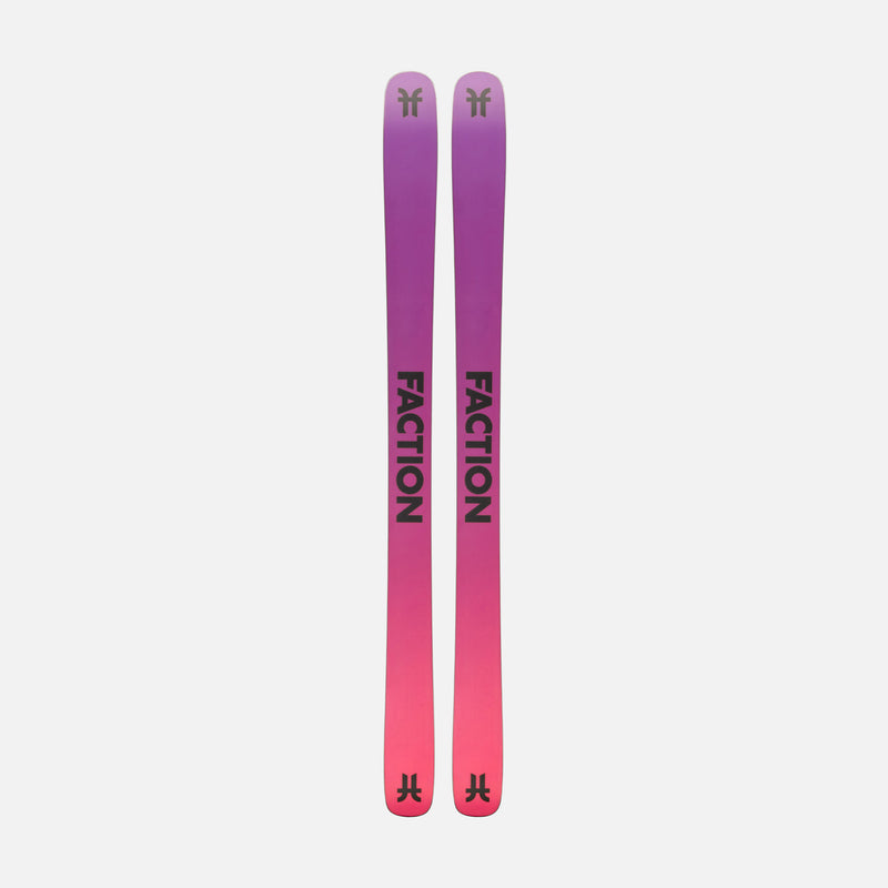 Freeski and all-mountain black and purple Faction Prodigy 3 ski base 2026