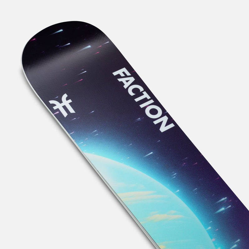 Faction Le Mono multicolor design freeride monoski close up shot 2027