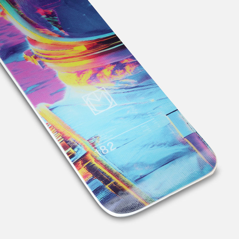 Faction Le Mono multicolor design freeride monoski close up shot 2027