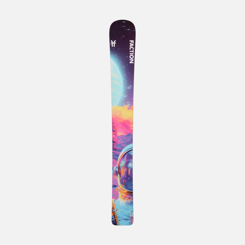 Faction Le Mono multicolor design freeride monoski topsheet 2027