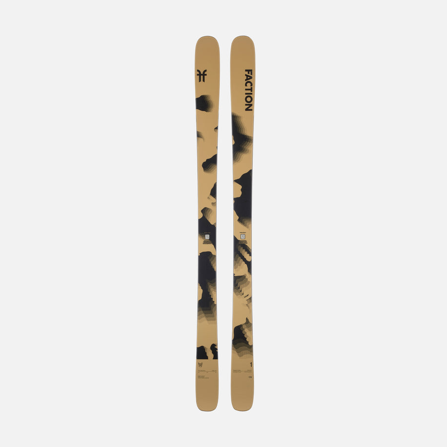 Faction Prodigy 1 gold all mountain freestyle ski topsheet 2027