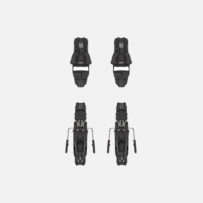 Salomon Strive 11 GW black bindings for the Faction Dancer 99 SYS skis