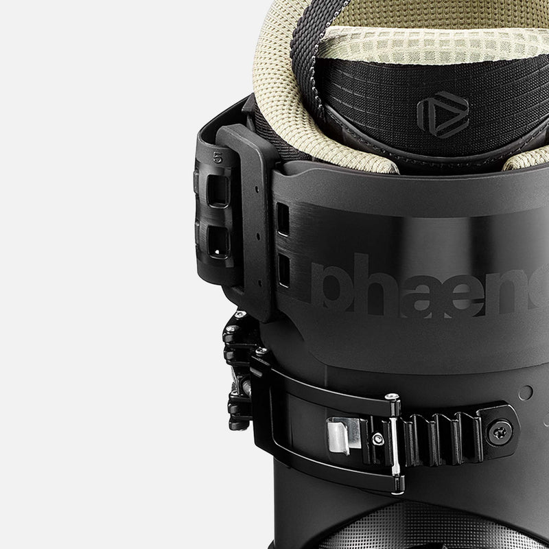 Phaenom fs 01 fs 01 all mountain freeski ski boot 120 flex side view 