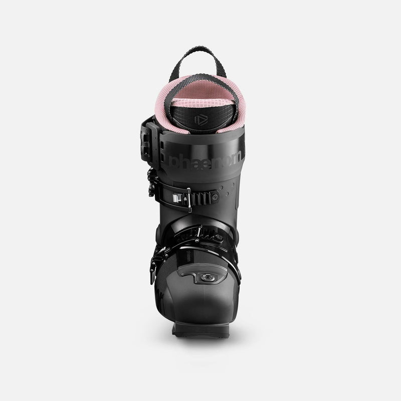 Phaenom fs 01 all mountain freeski ski boot 90 flex side view 