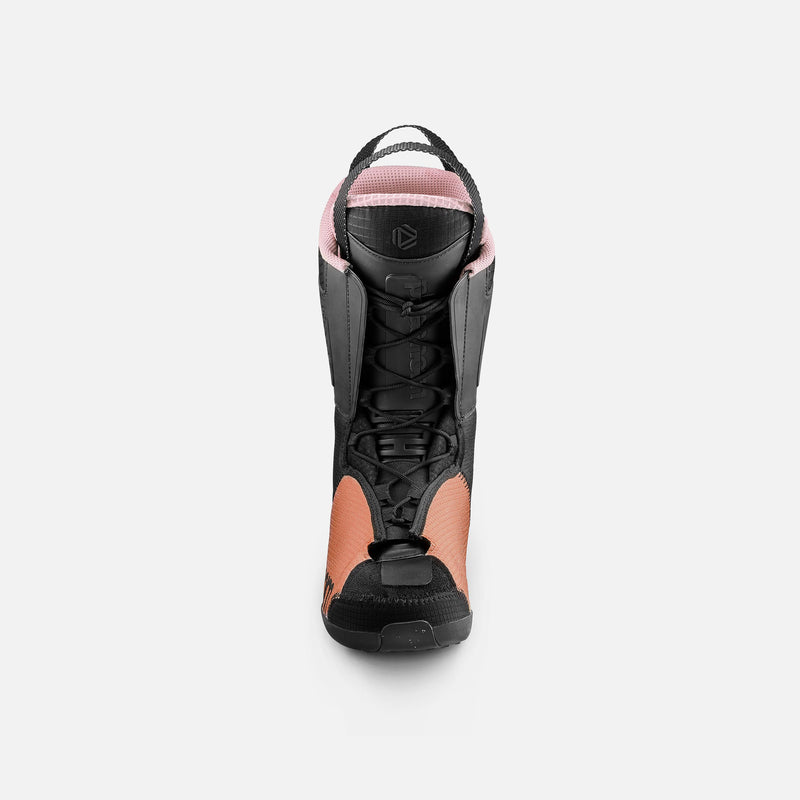 Phaenom fs 01 all mountain freeski ski boot 90 flex side view 