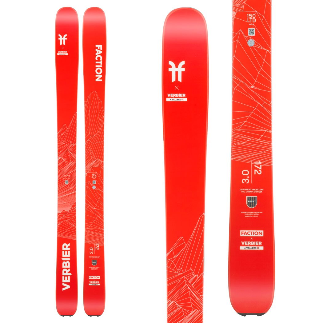 Faction 2021 Agent 3.0 Verbier Collab | Flat Tail | Touring 